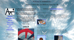 Desktop Screenshot of amballoons.com